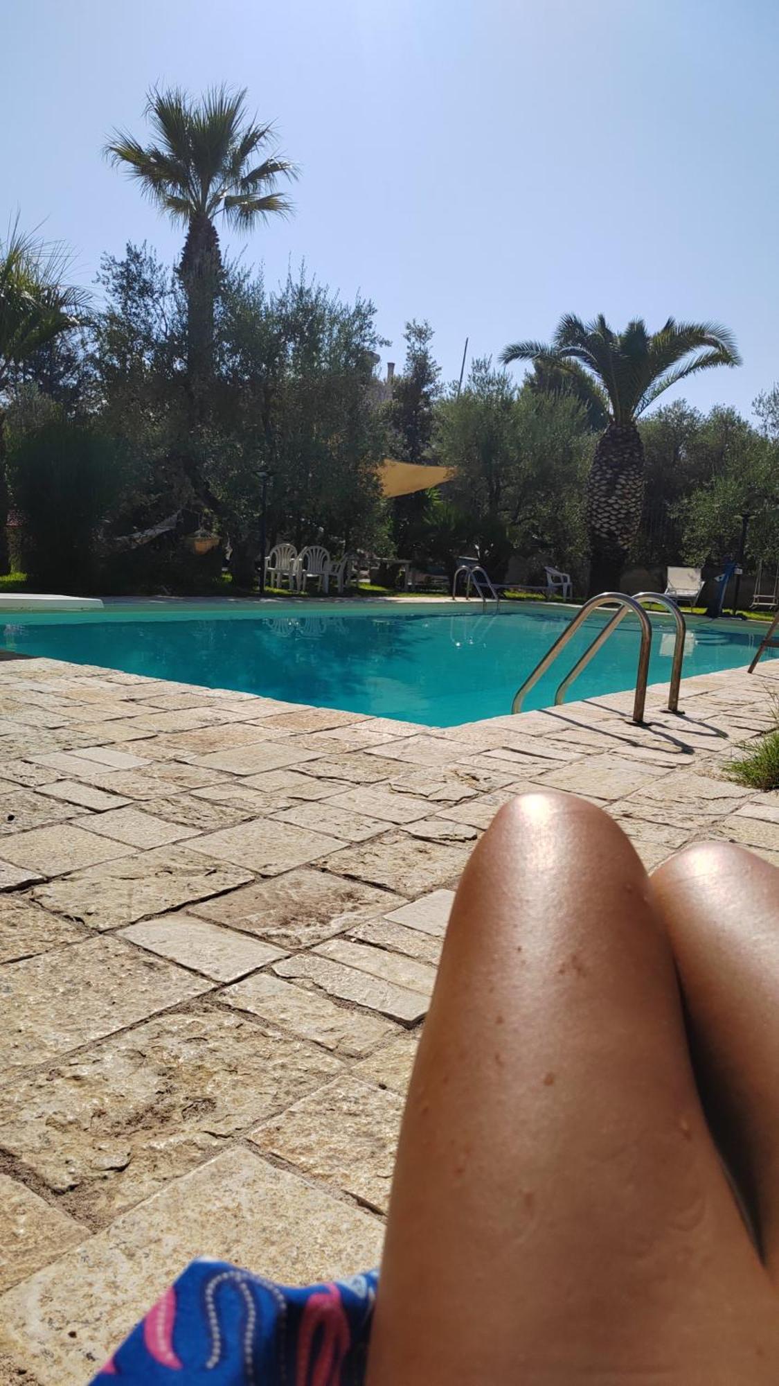 Ferienwohnung La Finestra Sul Porto Trani Exterior foto