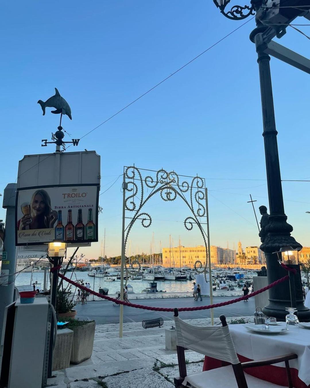 Ferienwohnung La Finestra Sul Porto Trani Exterior foto